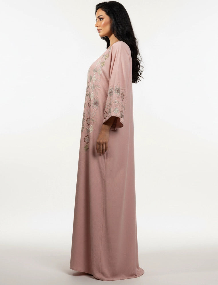 Geometric Harmony Abaya