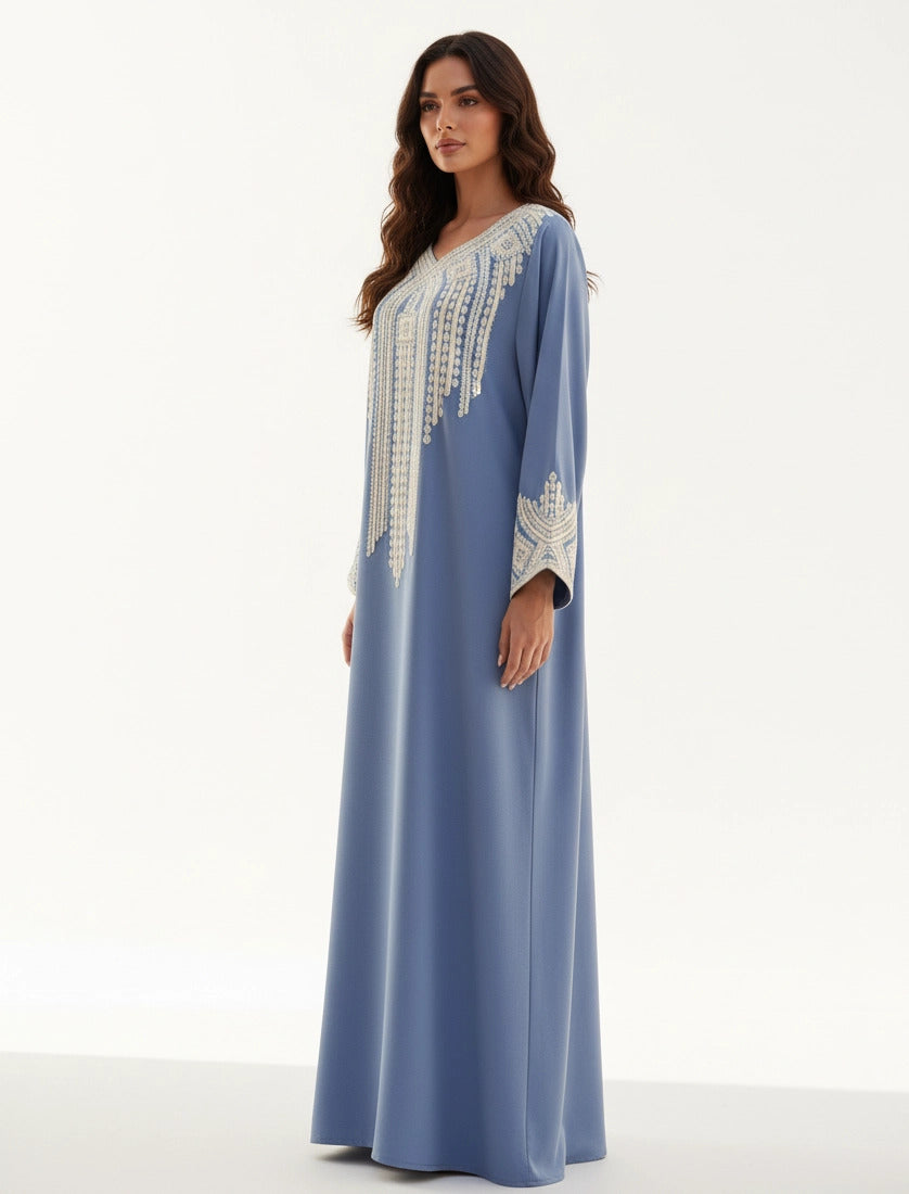 Serene Elegance Jalabiya