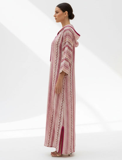 Nomad Chic Striped Jalabiya.