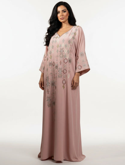 Geometric Harmony Abaya