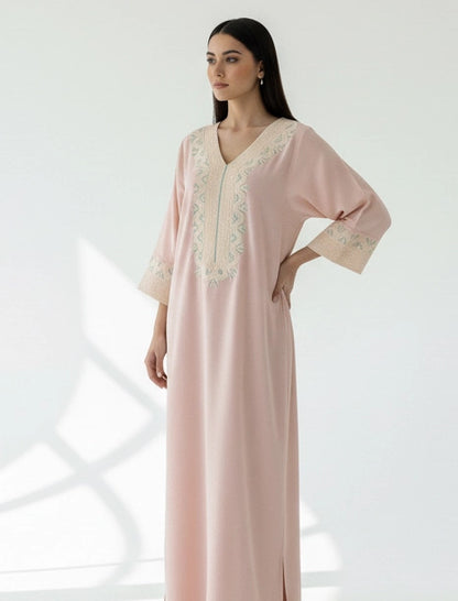 The Serene Stitch Abaya