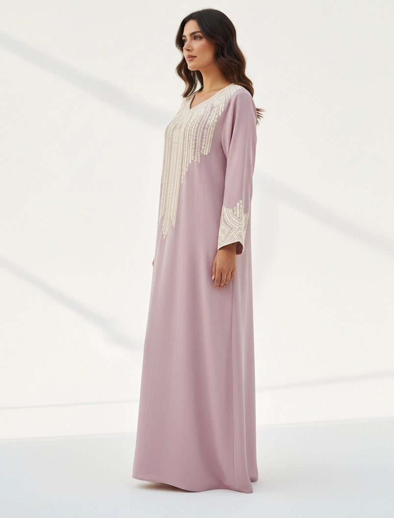 Serene Elegance Jalabiya