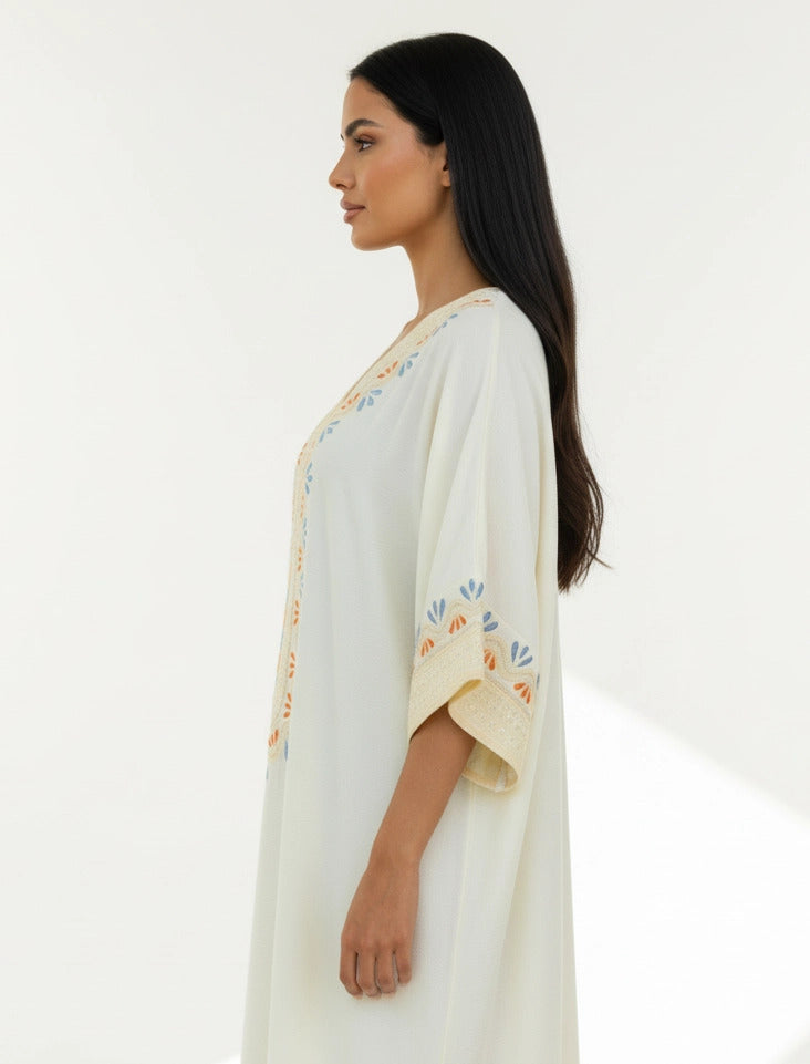 The Serene Stitch Abaya
