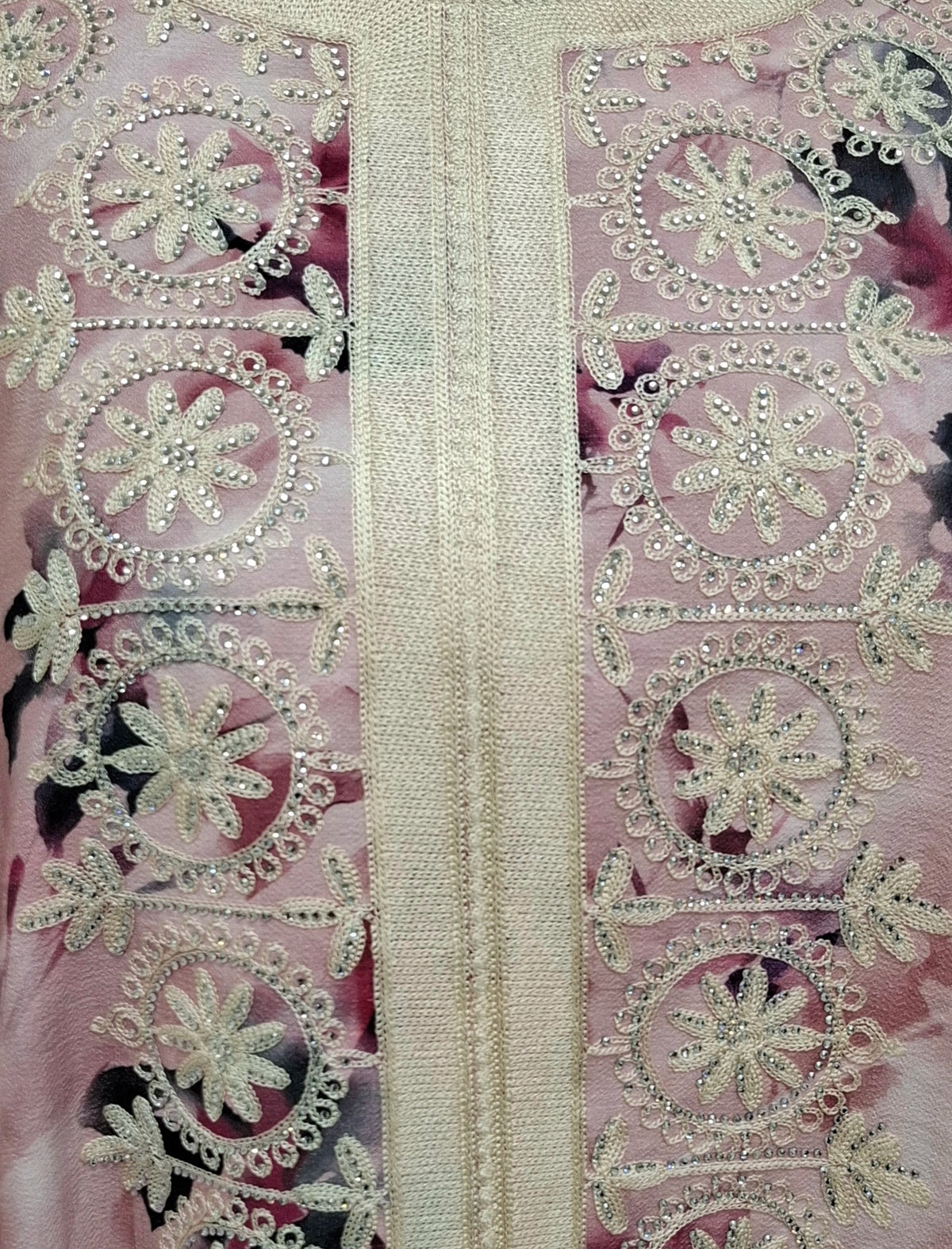 Embroidered Elegance Maxi