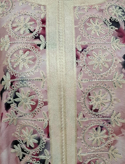 Embroidered Elegance Maxi