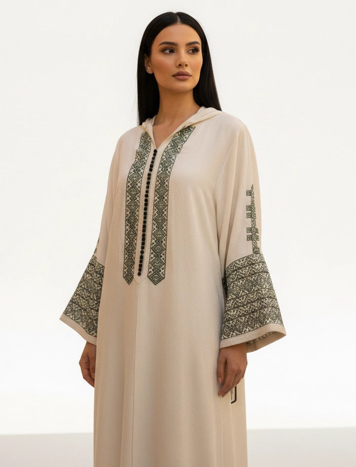 Elegant Long-Sleeved Abaya