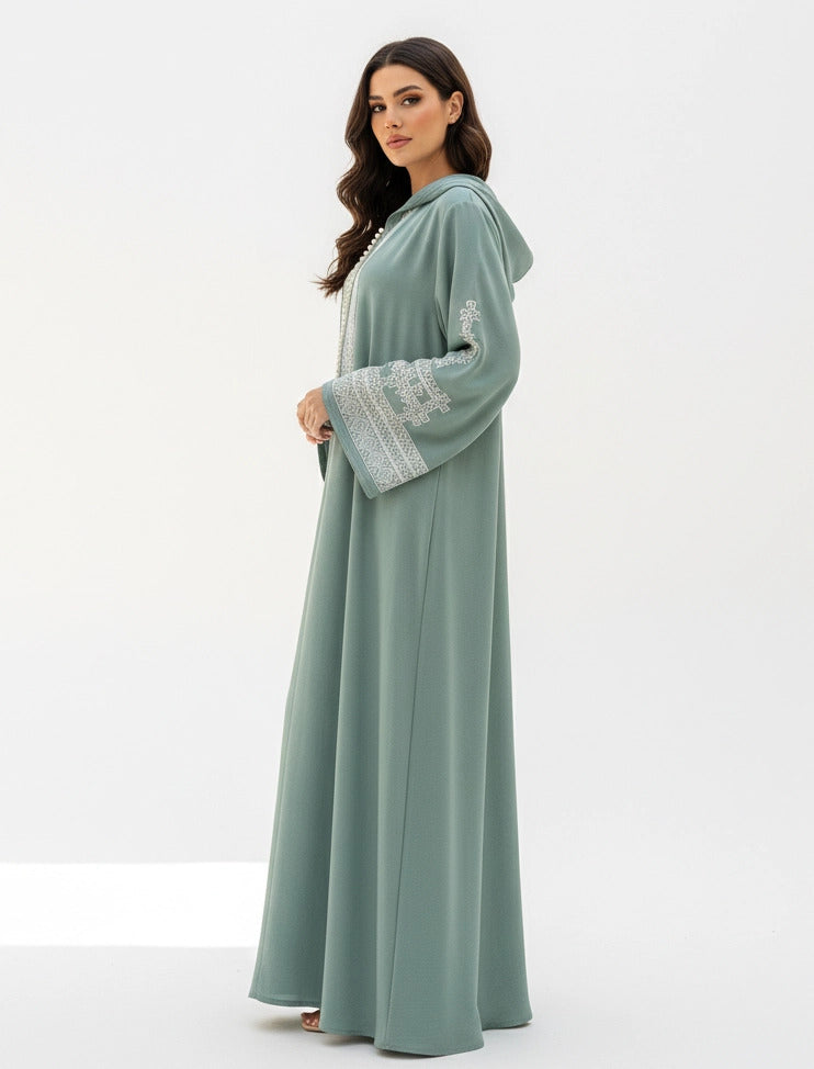 Elegant Long-Sleeved Abaya